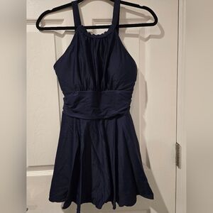 Womens Runched One Piece Swimdress